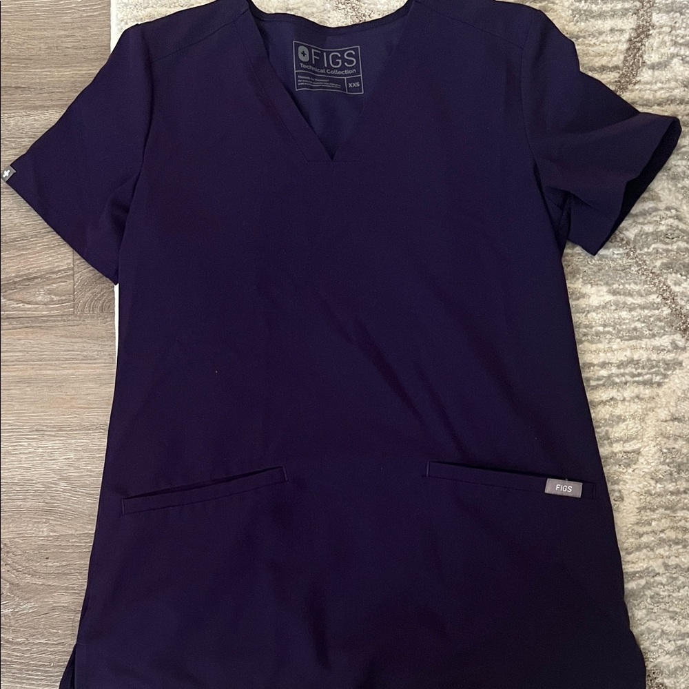 Figs Technical Collection Scrub set in Purple - XXS